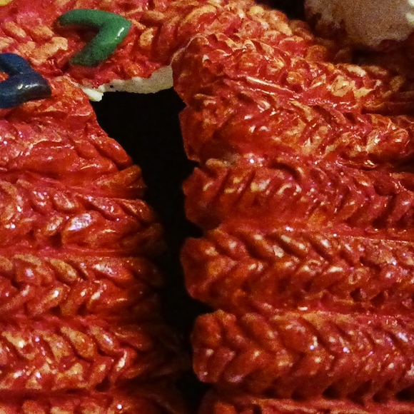 Band Creations large (approximately 20 inches tall) vintage? resin Snowman - Picture 8 of 8